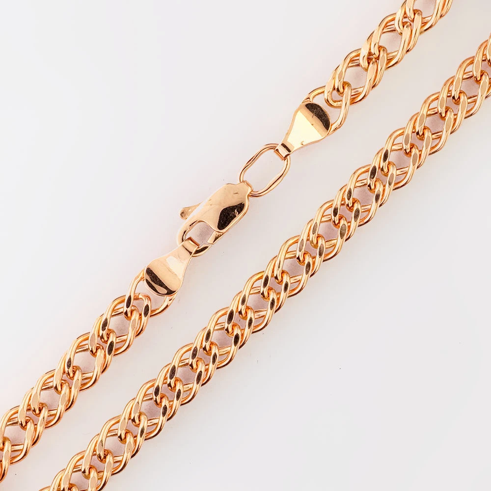 Браслет из красного золота 585 пробы