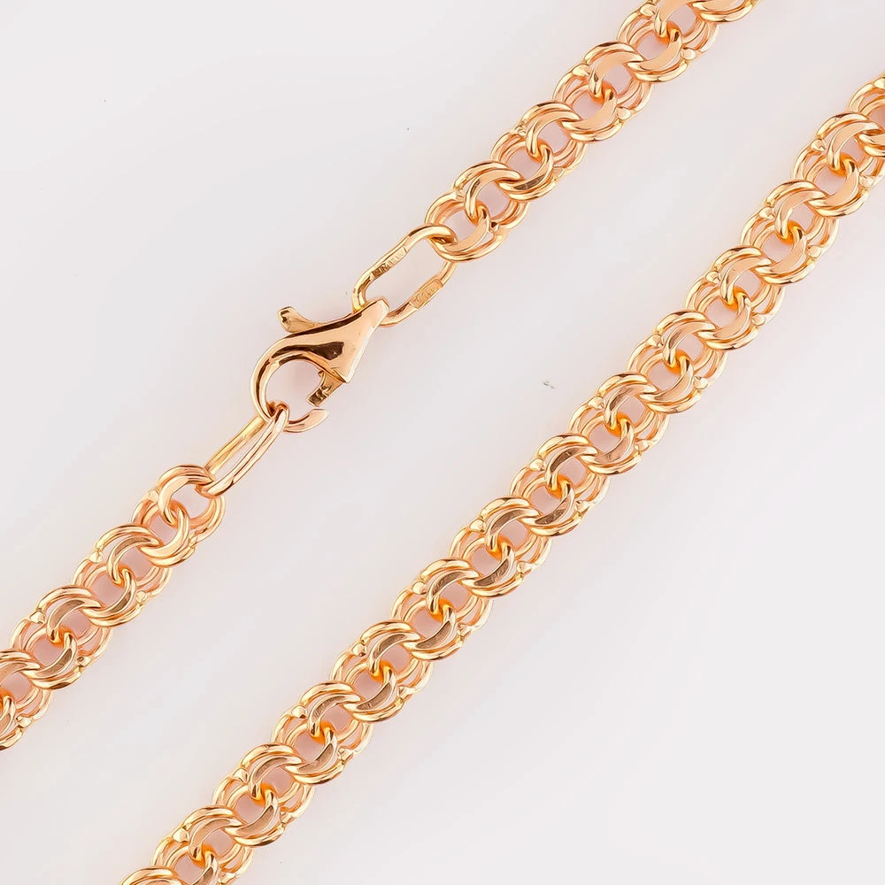 Браслет из красного золота 585 пробы