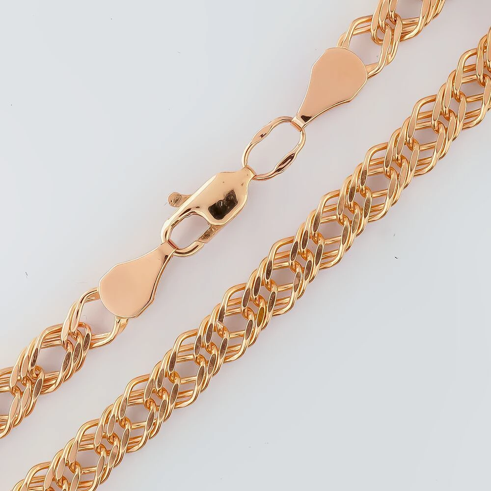 Браслет из красного золота 585 пробы