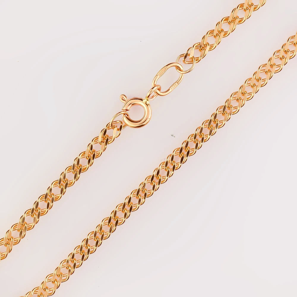 Браслет из красного золота 585 пробы