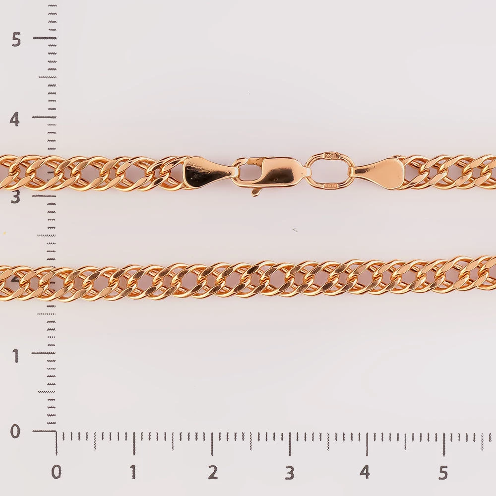 Браслет из красного золота 585 пробы