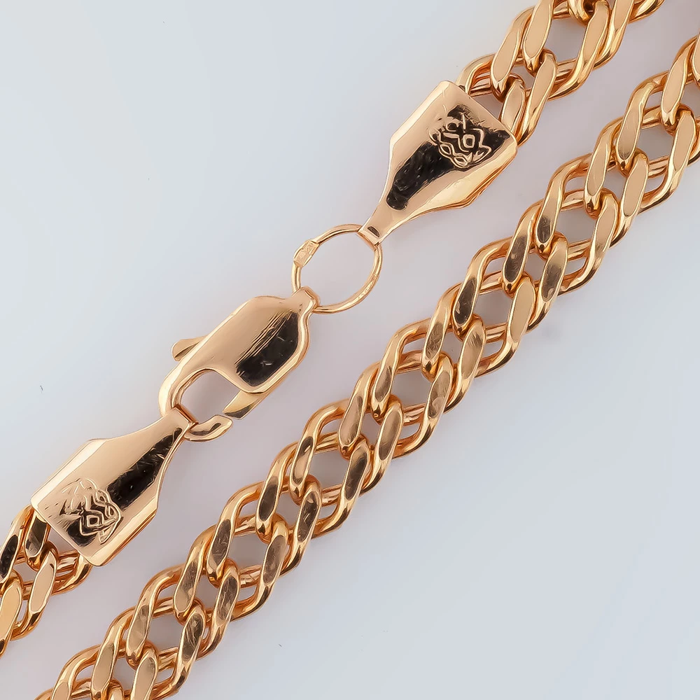 Браслет из красного золота 585 пробы