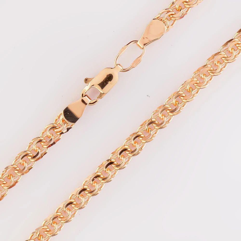 Браслет из красного золота 585 пробы