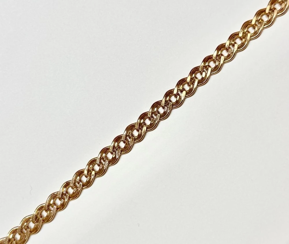 Браслет из красного золота 585 пробы