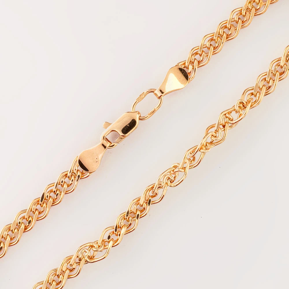 Браслет из красного золота 585 пробы