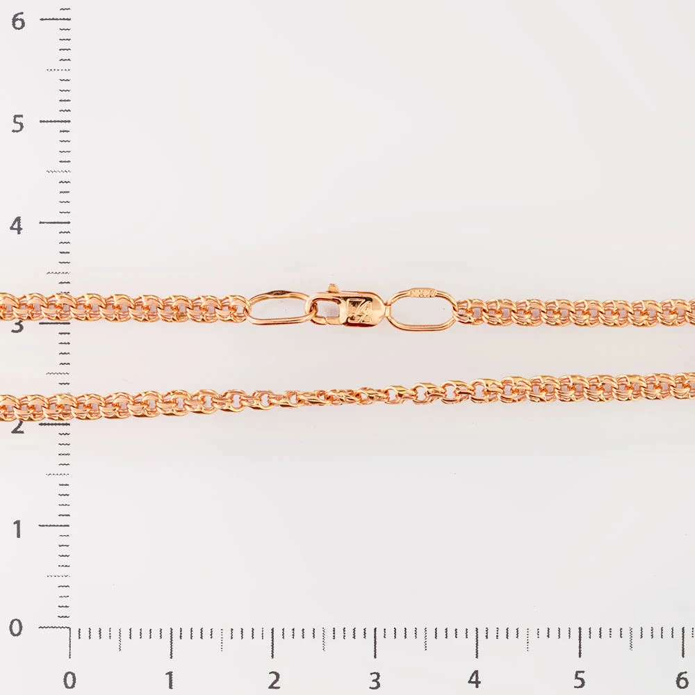 Браслет из красного золота 585 пробы