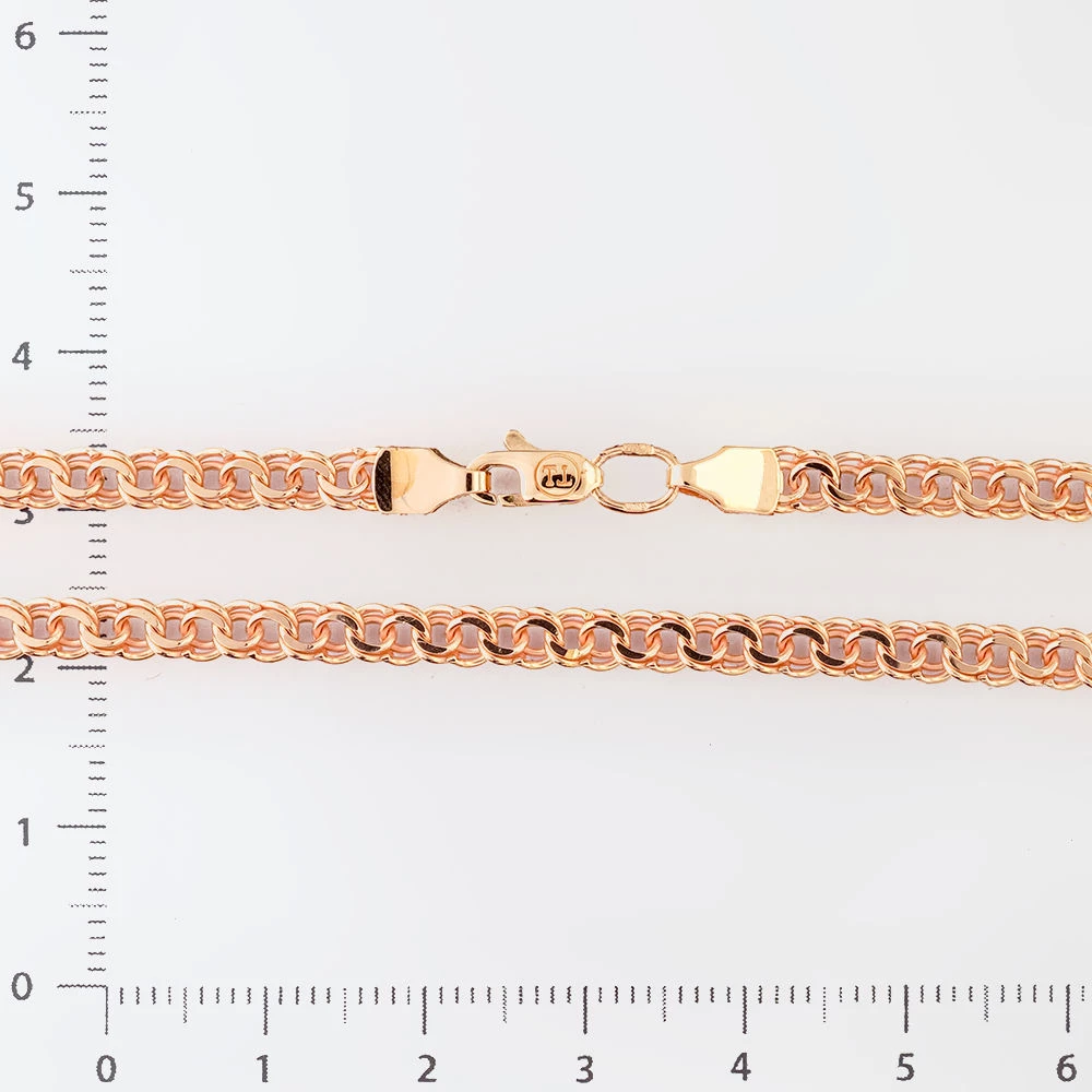 Браслет из красного золота 585 пробы