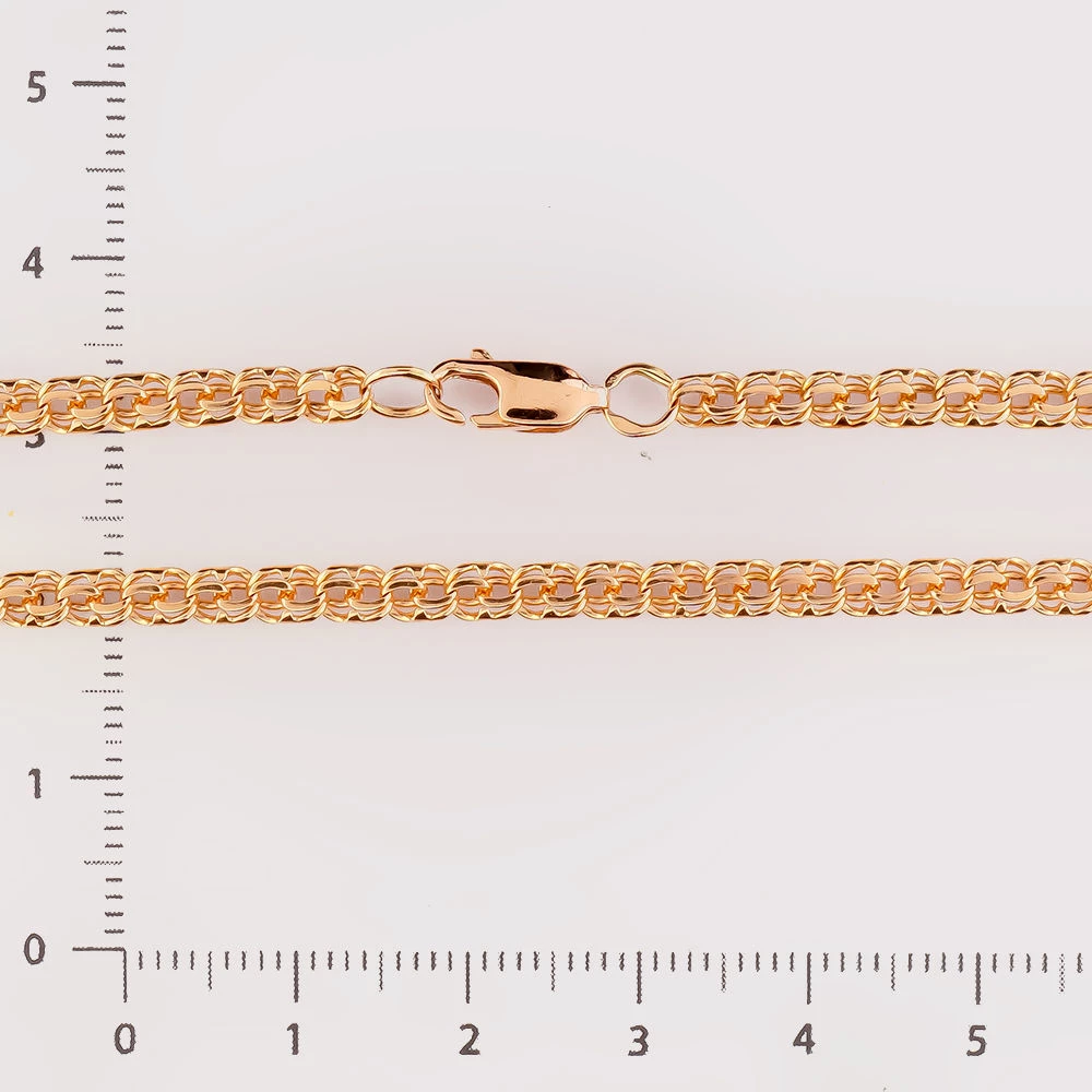 Браслет из красного золота 585 пробы