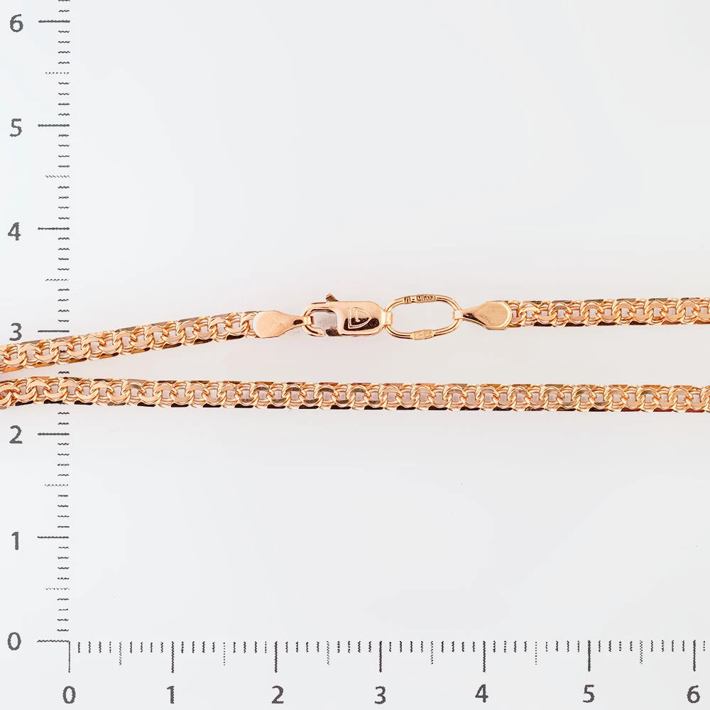 Браслет из красного золота 375 пробы