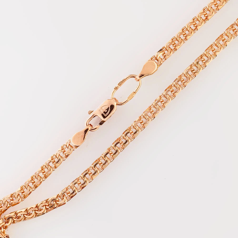 Браслет из красного золота 375 пробы