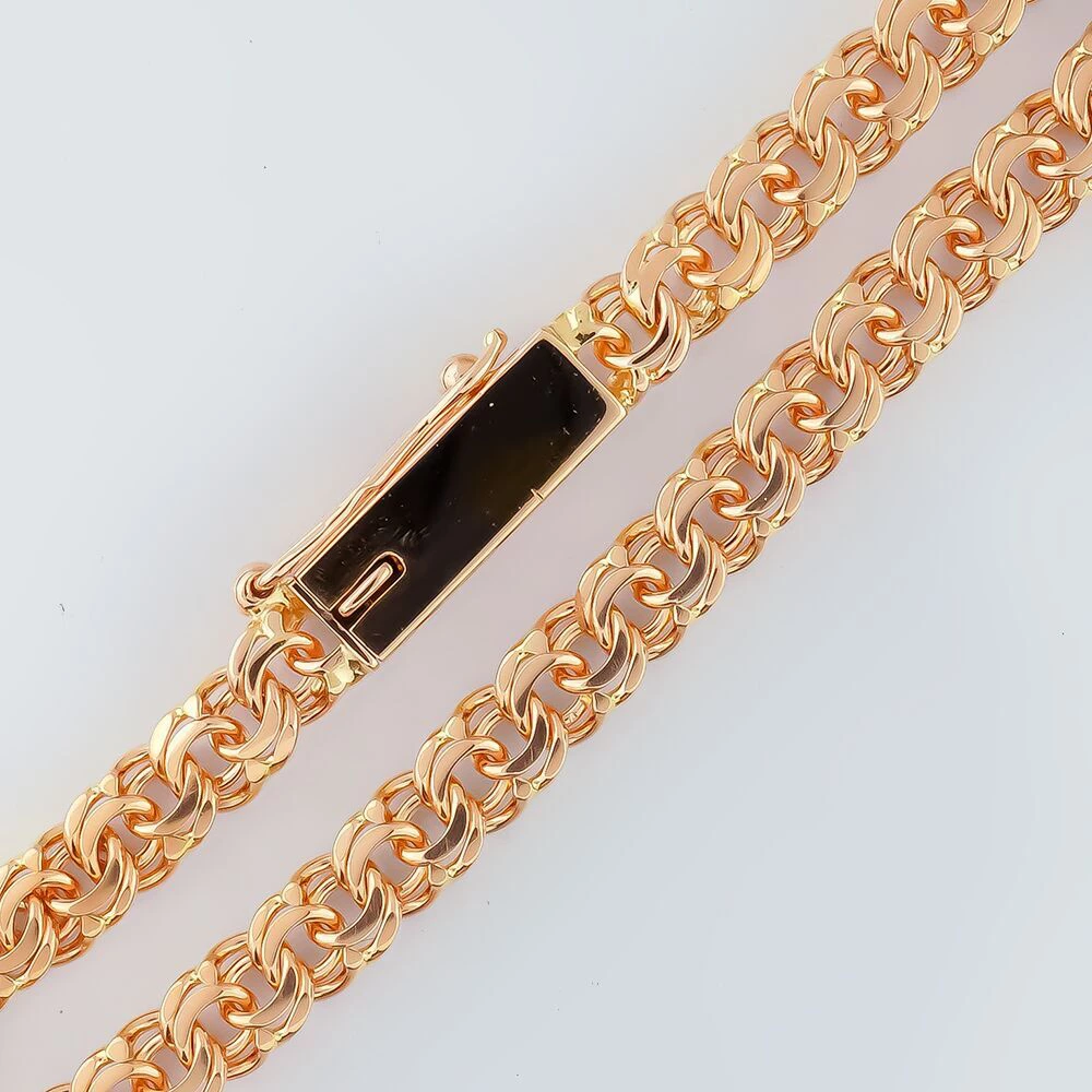 Браслет из красного золота 585 пробы