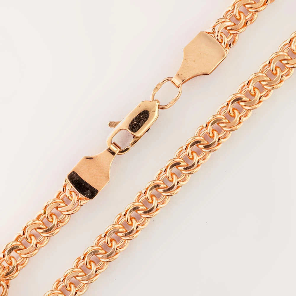 Браслет из красного золота 585 пробы