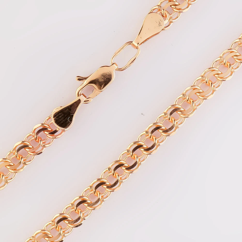 Браслет из красного золота 375 пробы