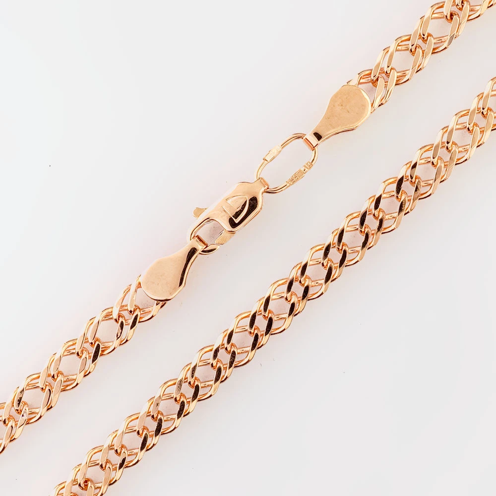 Браслет из красного золота 585 пробы