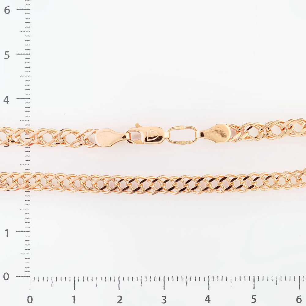 Браслет из красного золота 585 пробы