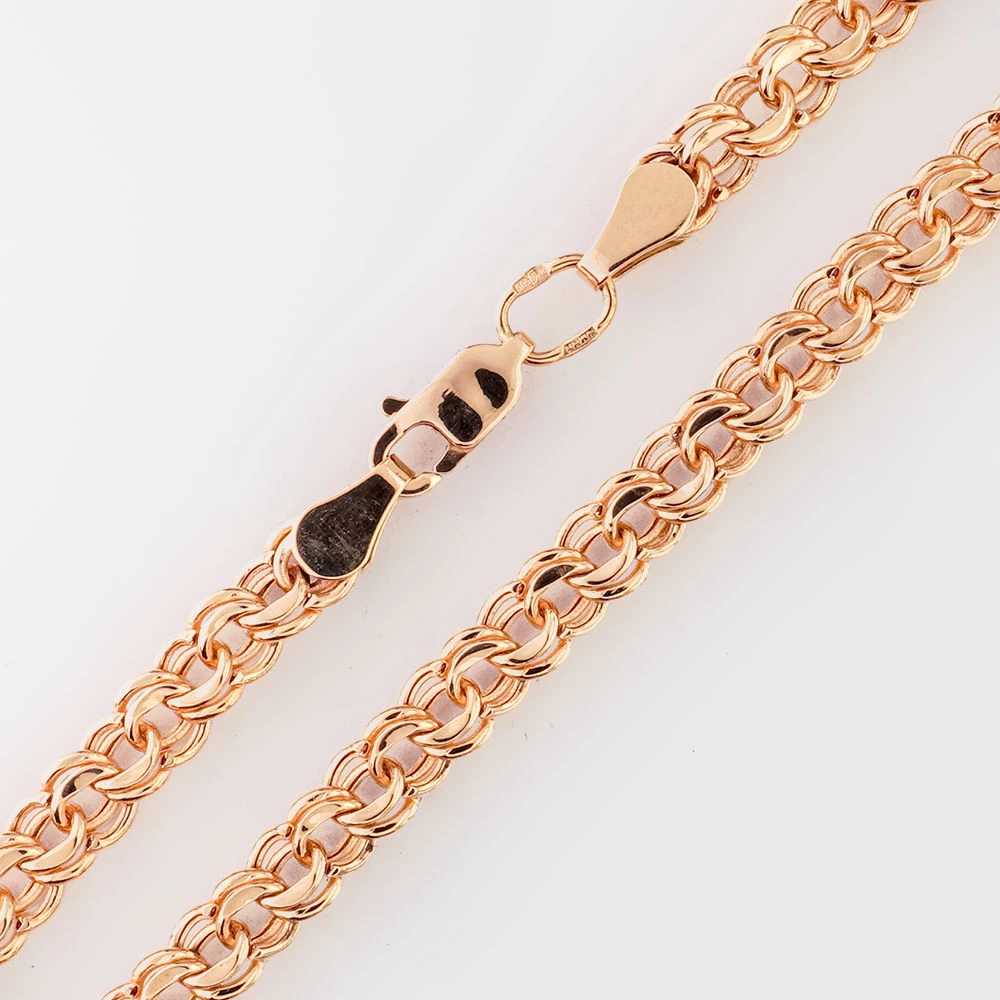 Браслет из красного золота 585 пробы