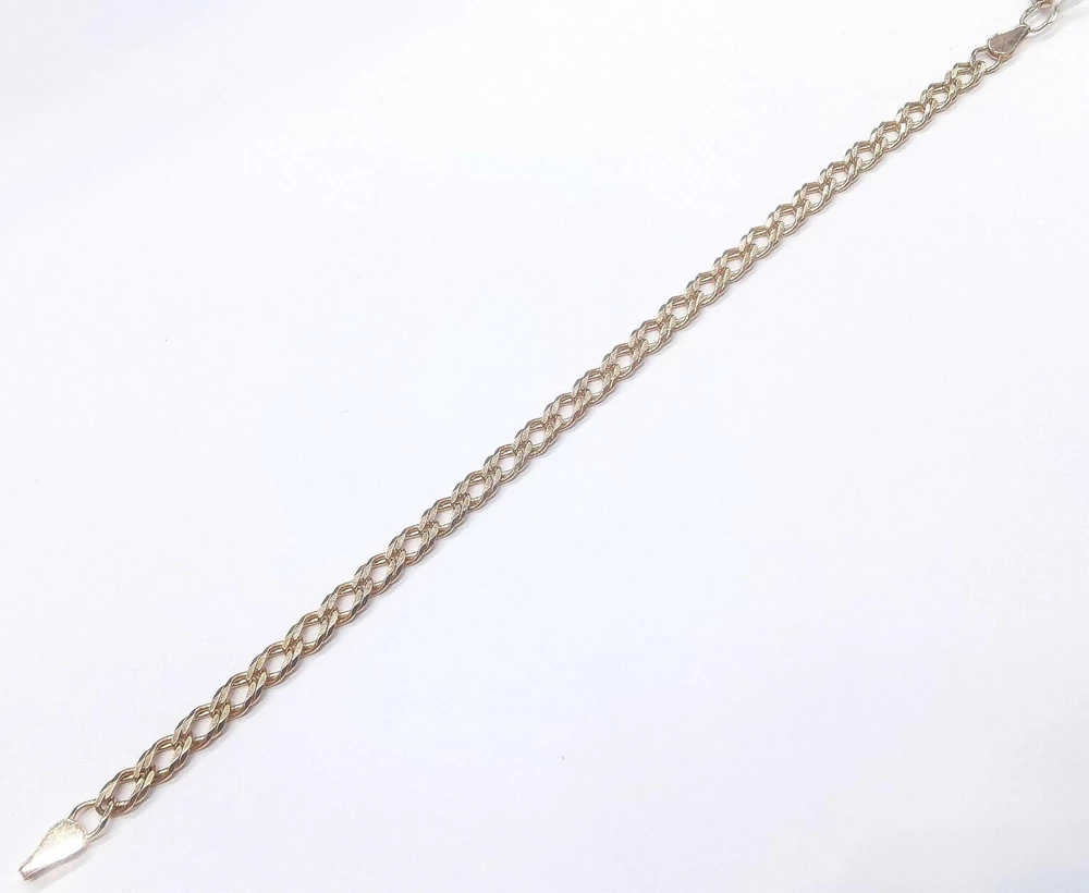 Браслет из красного золота 585 пробы