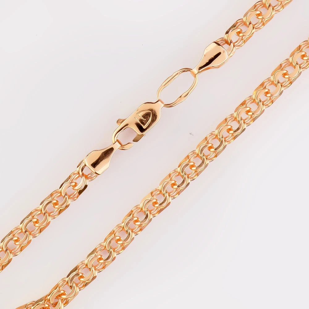 Браслет из красного золота 585 пробы