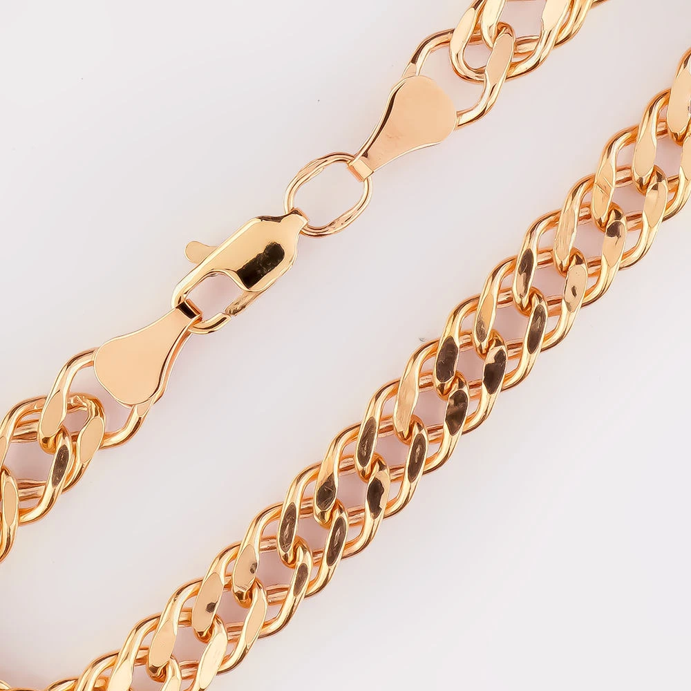 Браслет из красного золота 585 пробы