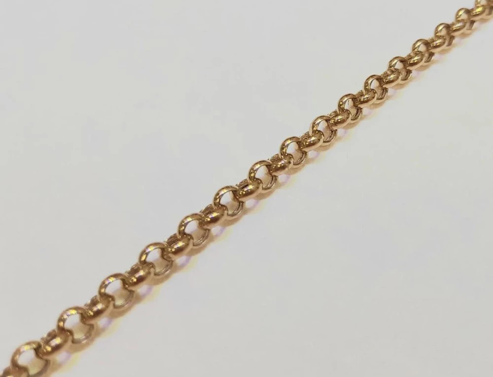 Браслет из красного золота 585 пробы