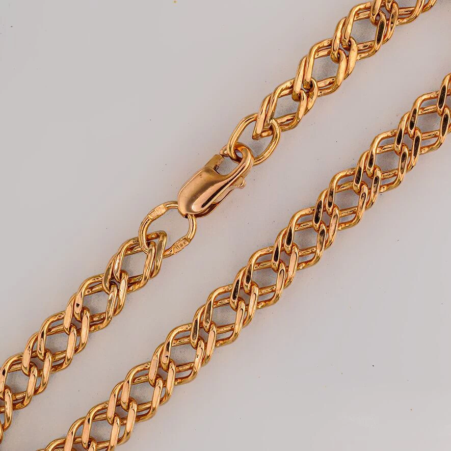 Браслет из красного золота 585 пробы