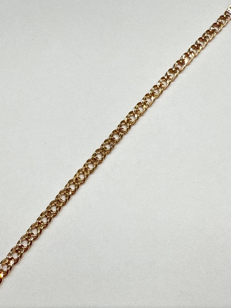 Браслет из красного золота 585 пробы