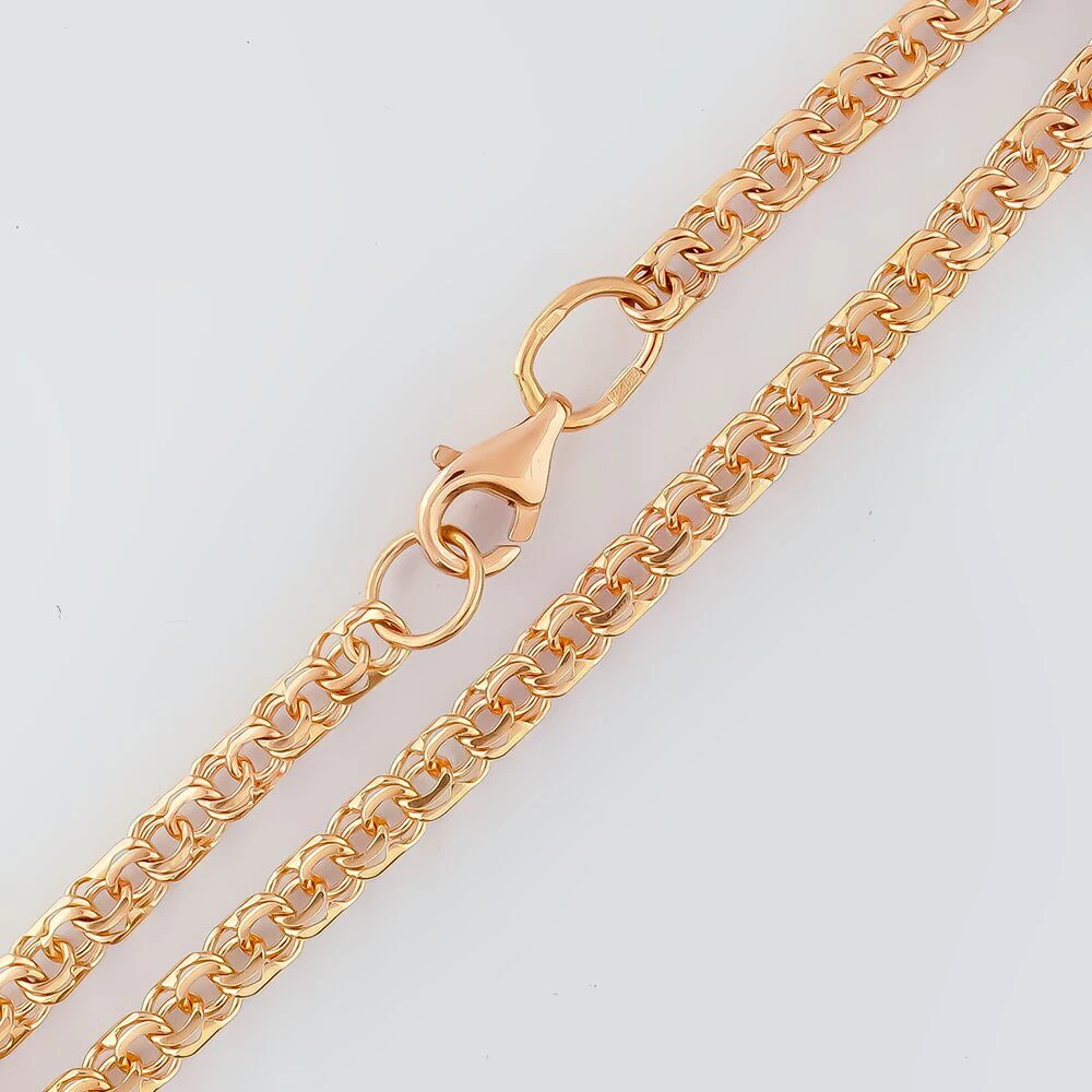 Браслет из красного золота 585 пробы