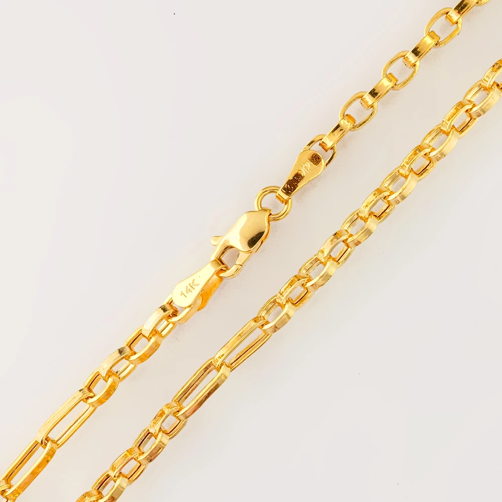 Браслет из желтого золота 585 пробы