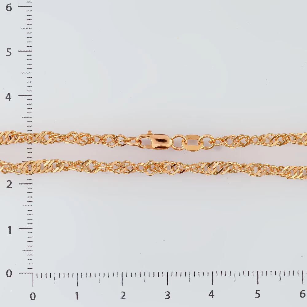 Браслет из красного золота 585 пробы