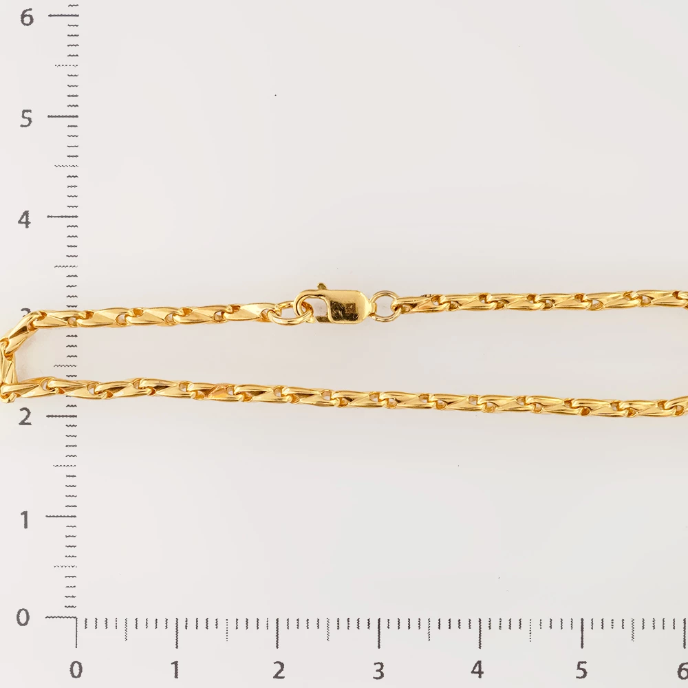 Браслет из желтого золота 585 пробы