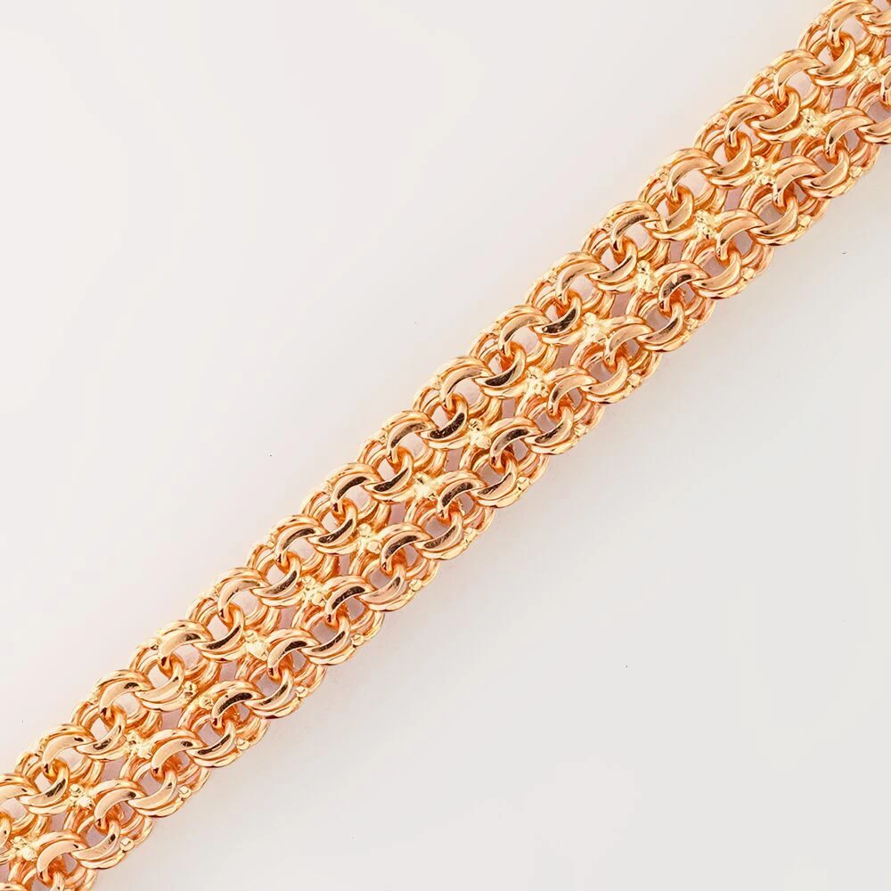 Браслет из красного золота 500 пробы