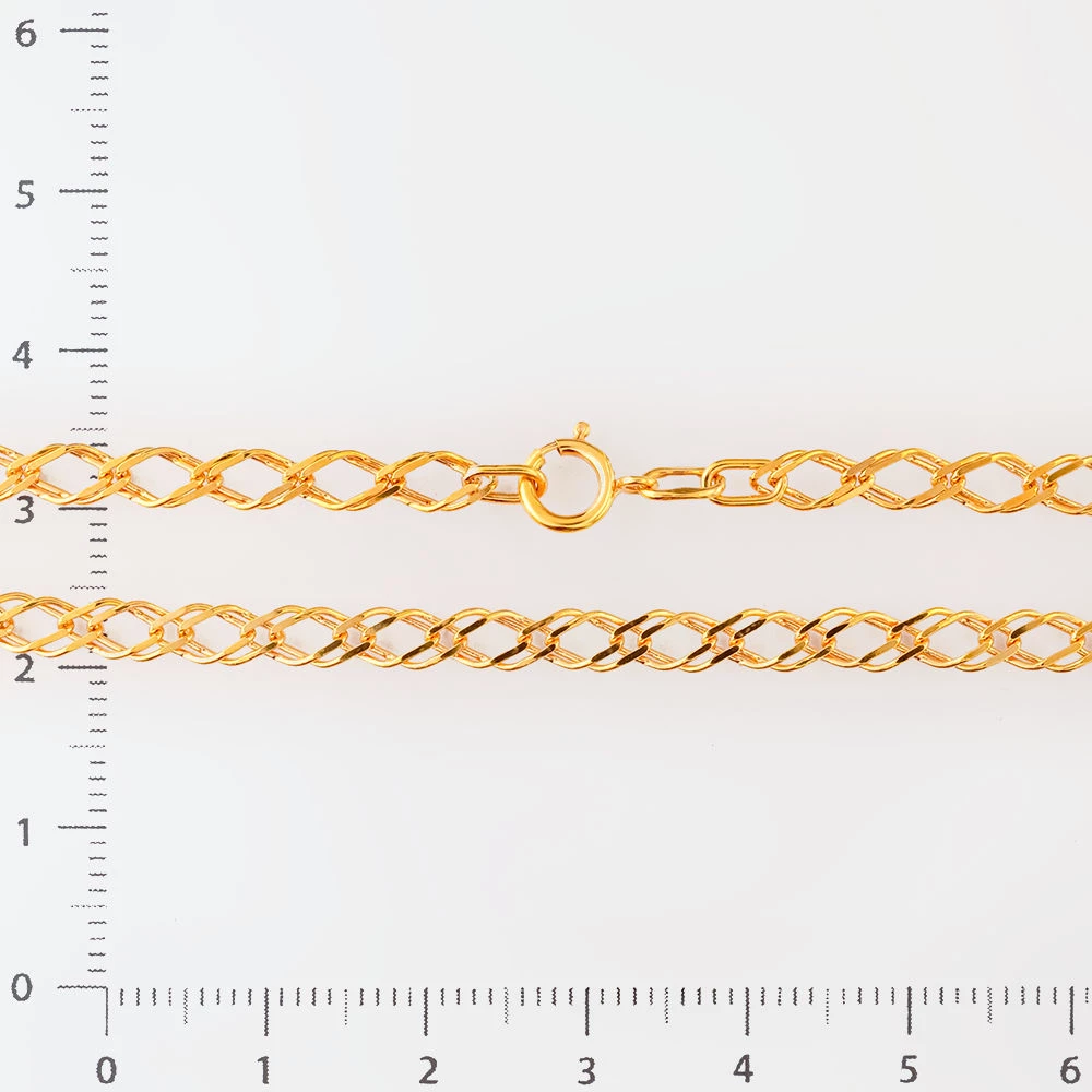 Браслет из красного золота 585 пробы