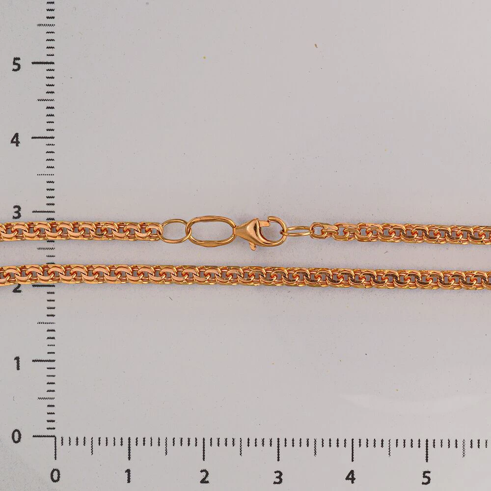 Браслет из красного золота 585 пробы