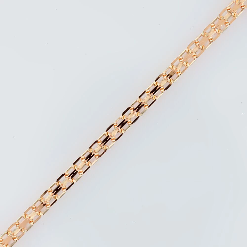 Браслет из красного золота 585 пробы