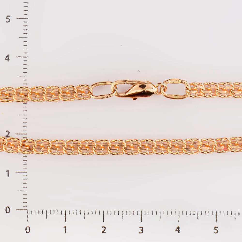 Браслет из красного золота 585 пробы