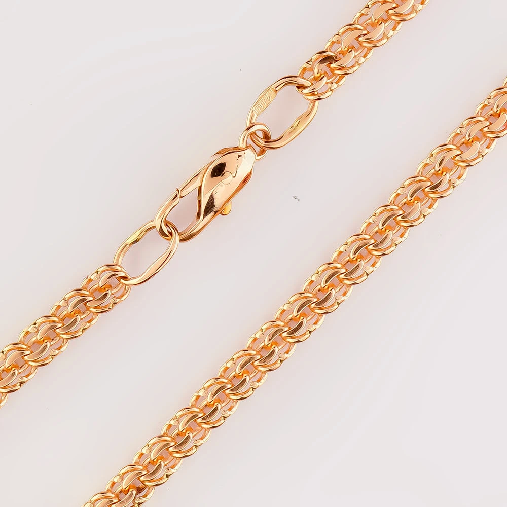 Браслет из красного золота 585 пробы