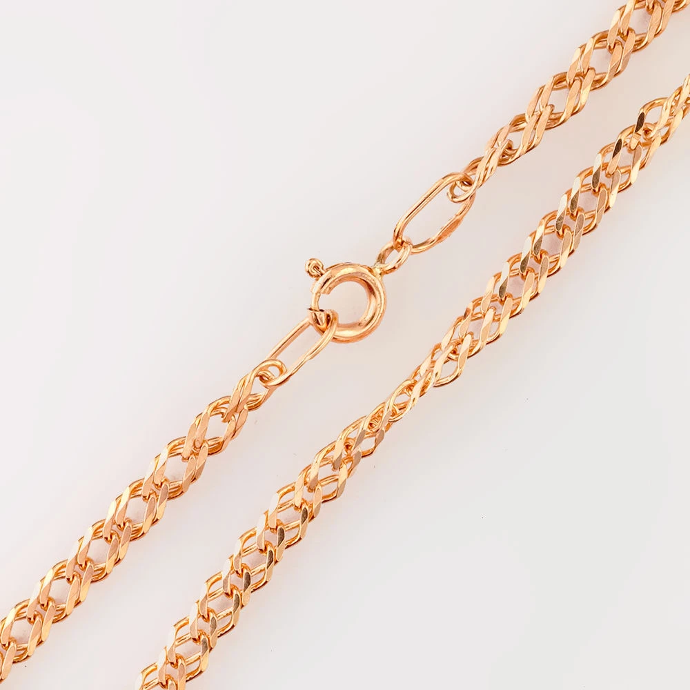 Браслет из красного золота 585 пробы