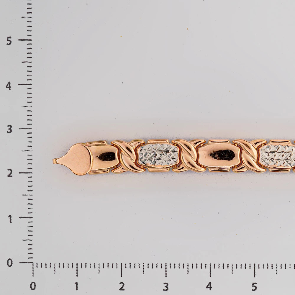 Браслет из красного золота 585 пробы