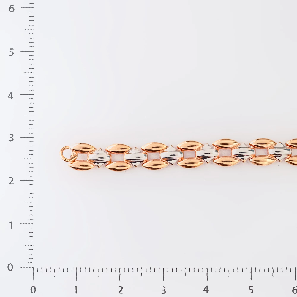 Браслет из красного золота 585 пробы