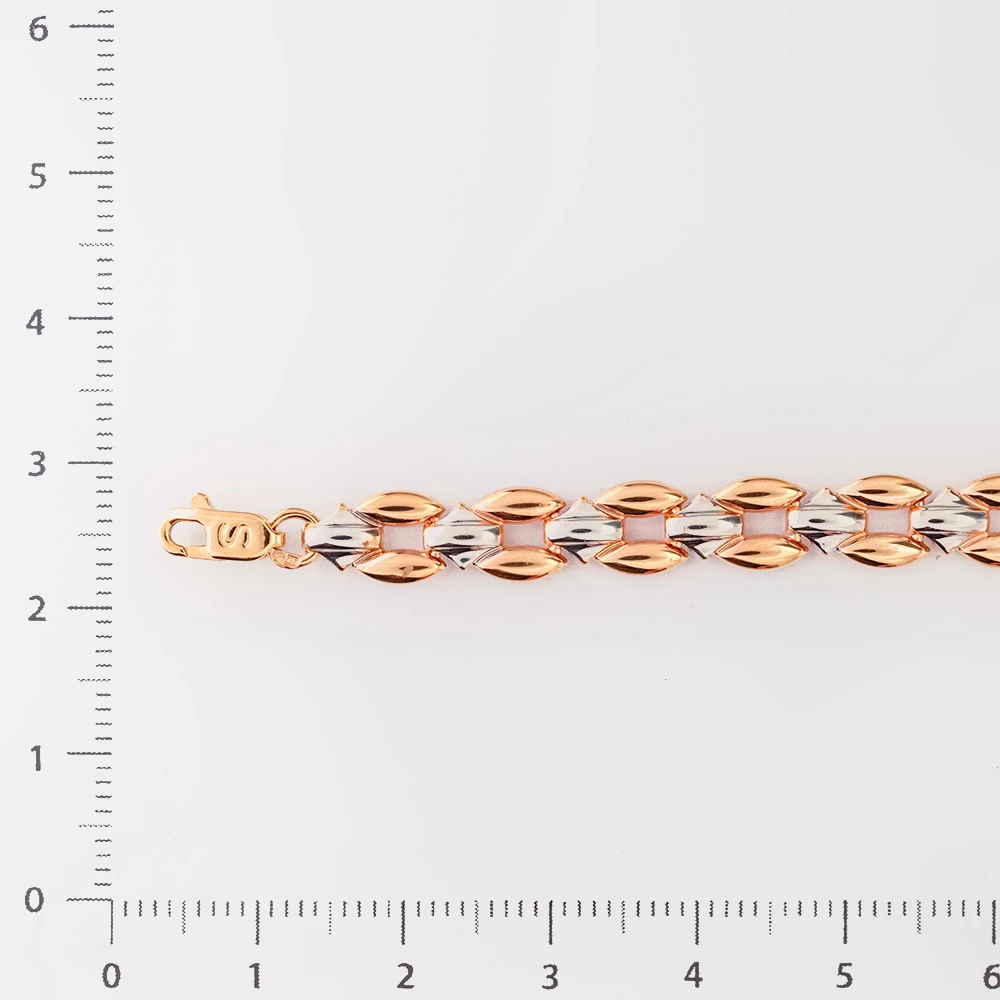 Браслет из красного золота 585 пробы