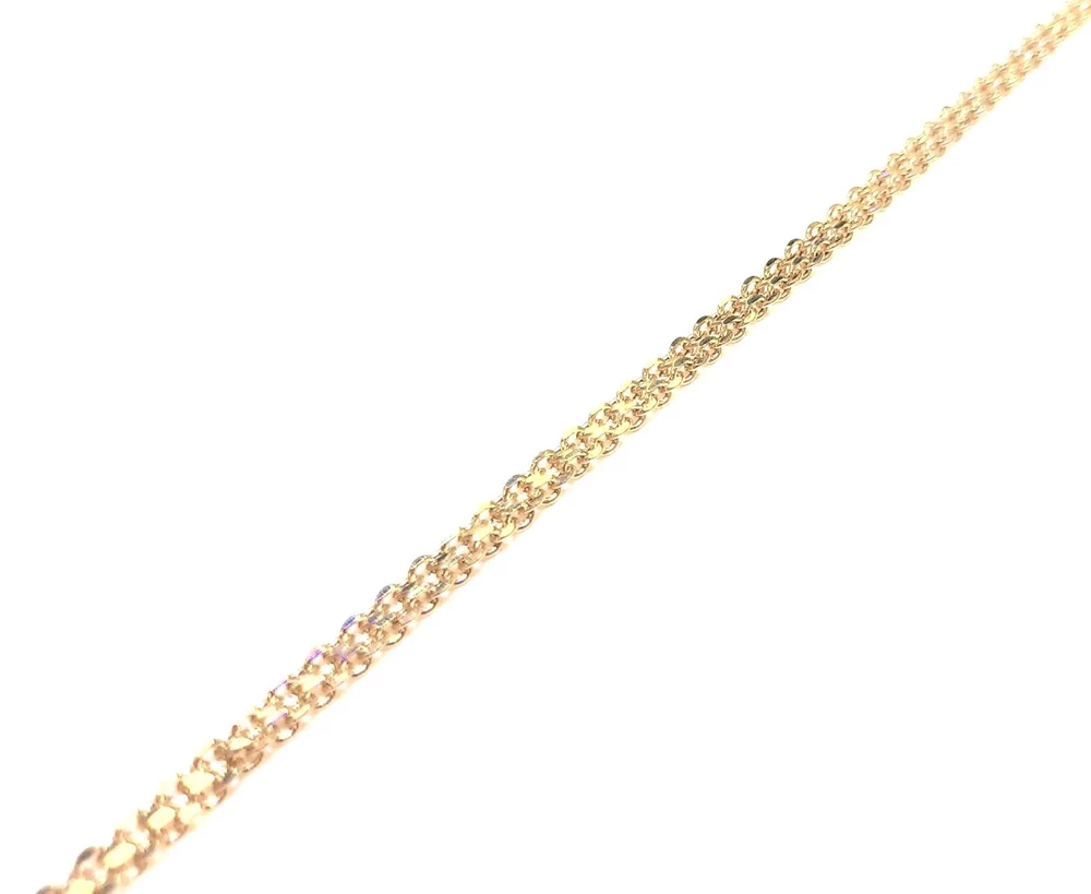 Браслет из красного золота 585 пробы