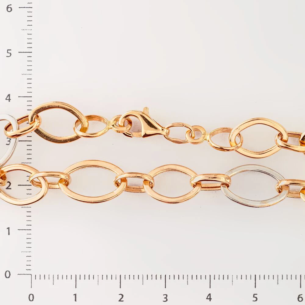 Браслет из красного золота 585 пробы