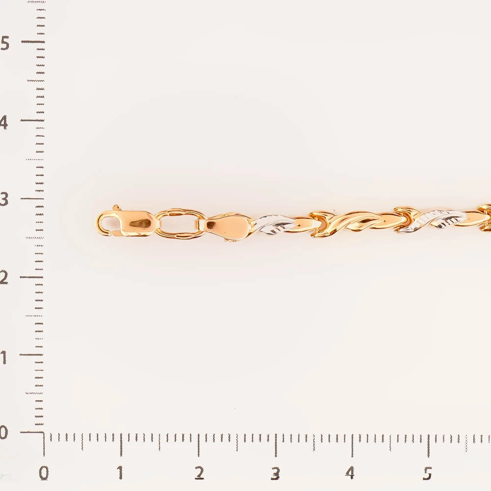 Браслет из белого золота 585 пробы