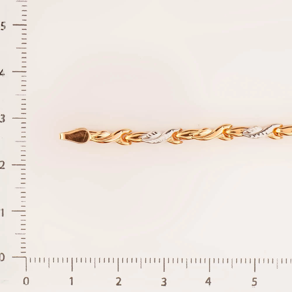 Браслет из белого золота 585 пробы