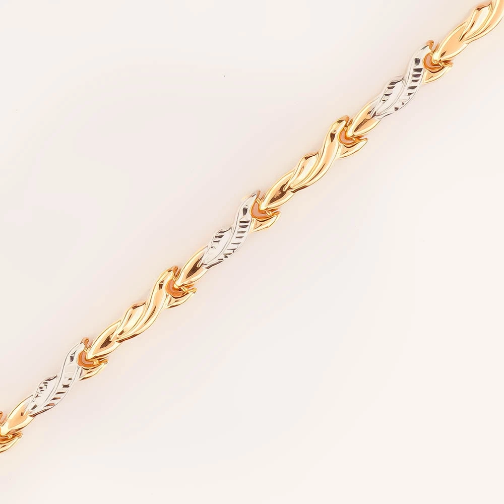 Браслет из белого золота 585 пробы