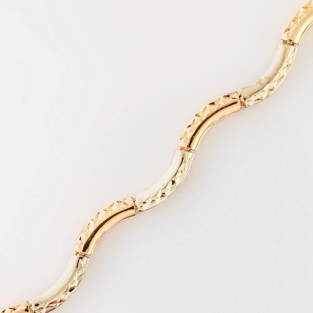 Браслет из красного золота 585 пробы