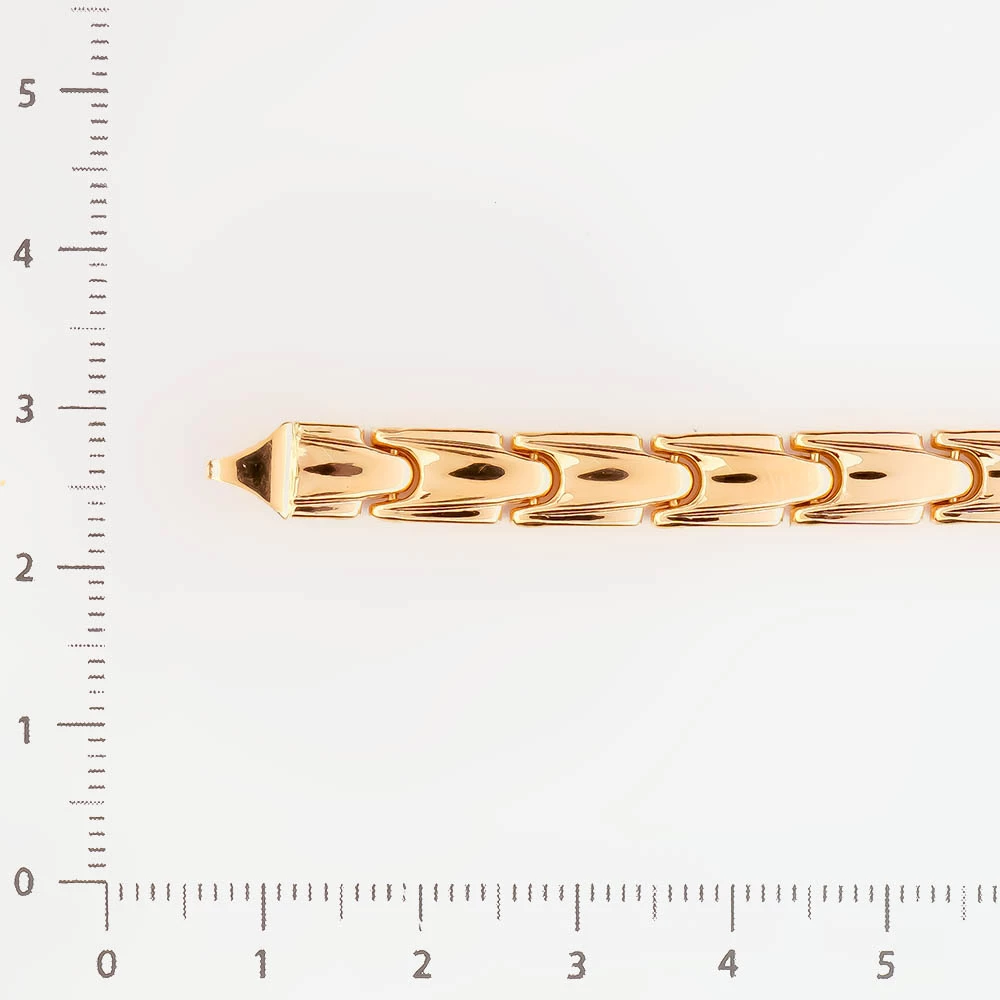 Браслет из красного золота 585 пробы