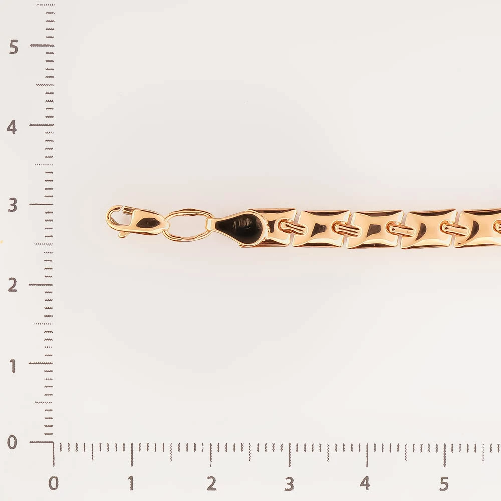 Браслет из красного золота 585 пробы