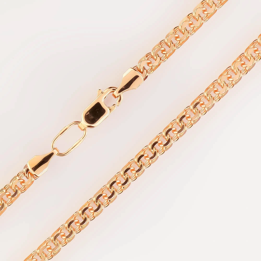 Браслет из красного золота 585 пробы