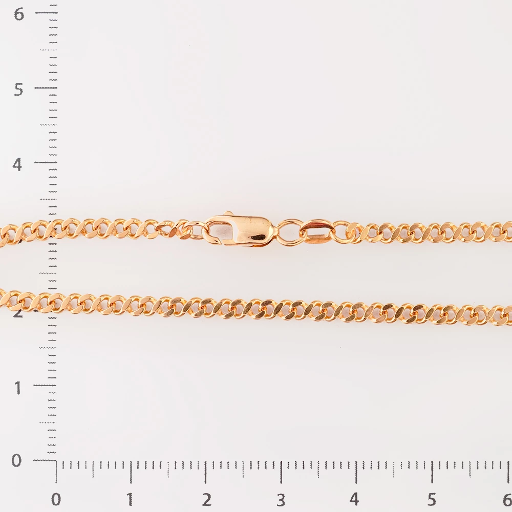 Браслет из красного золота 585 пробы